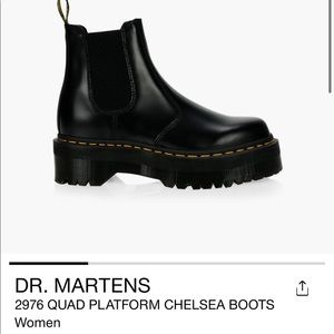 Dr Martens 2976 Quad Platform Chelsea Boots
